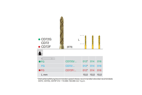 FREZA DIAMANTATA - CD72G-016-FG BUSCH