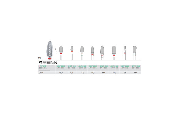 FREZA EXTRADURA PT.LABORATOR 425FX-040