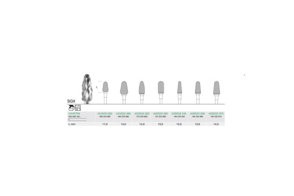 FREZA EXTRADURA PT. LABORATOR 429SG-070-H