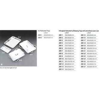 TAVITA PERFORATA 300x250x50 mm 2000-1