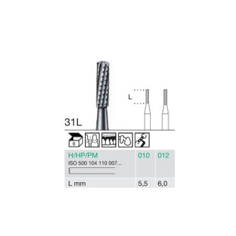FREZA EXTRADURA  PT. LABORATOR 31L-012