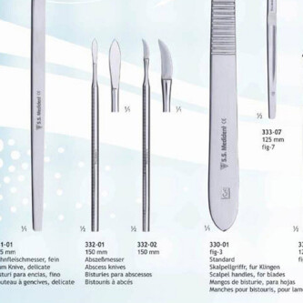 INSTR. BISTURIU ABSCESS 332-02