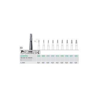 FREZA EXTRADURA  PT. LABORATOR 33-009