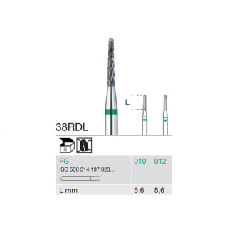 FREZA DE TAIAT COROANE 38RDL-012-FG