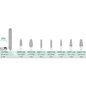 FREZA EXTRADURA PT. LABORATOR 429FFX-031