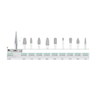 Freza extradura 425X-040-H