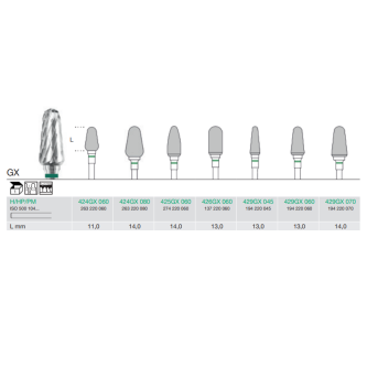 FREZA EXTRADURA  PT. LABORATOR 429GX-060-H