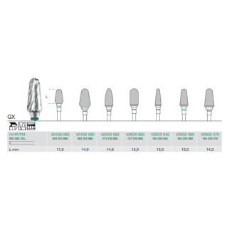 FREZA EXTRADURA PT. LABORATOR 429G-045
