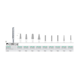 Freza extradura 429X-040-H