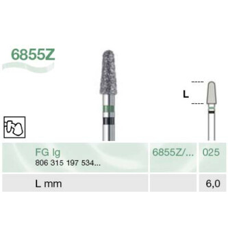 FREZA DIAMANTATA ZIRCON-6855Z-025-FGLG