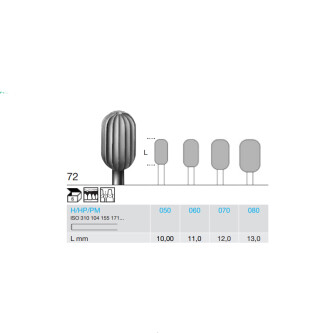 FREZA EXTRADURA PT. LABORATOR 72-060