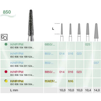FREZA DIAMANTATA PT. LABORATOR 850EF-016