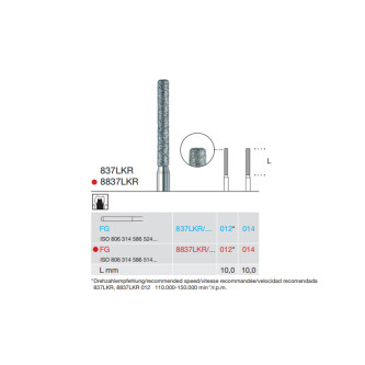 FREZA DIAMANTATA- 837LKR-012-FG BUSCH