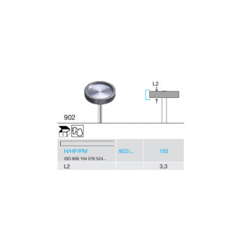 DISC DIAMANTAT PT. LABORATOR 902-150