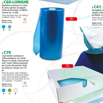 HUSE TETIERA C70 BLUE