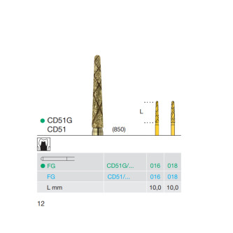 FREZA DIAMANTATA - CD51G-018-FG BUSCH