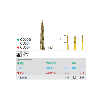 FREZE DIAMANTATE - CD60G-014