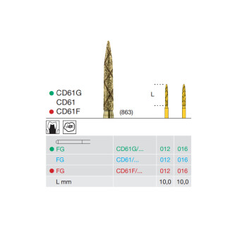 FREZE DIAMANTATE - CD61G-016