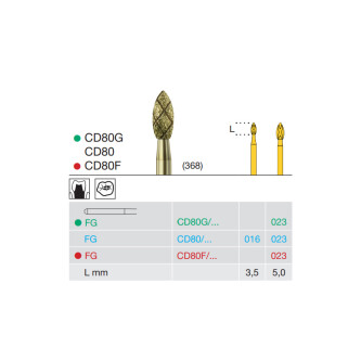 FREZA DIAMANTATA - CD80G-023-FG BUSCH