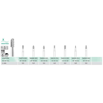 FREZA EXTRADURA LAB. SHORTIES S431X-023-H