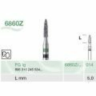 FREZA DIAMANTATA PT. LABORATOR ZIRCON 6860Z-014-FG Lg